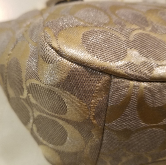 Coach New Chelsea patina satchel - Picture 2 of 16